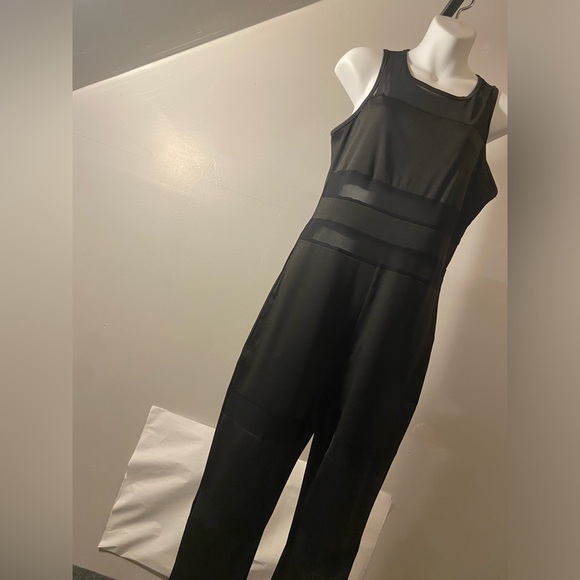 Pants - Peek-A-Boo🚦- 1 Piece Solid Color; Stretch & Sheer Body Suit